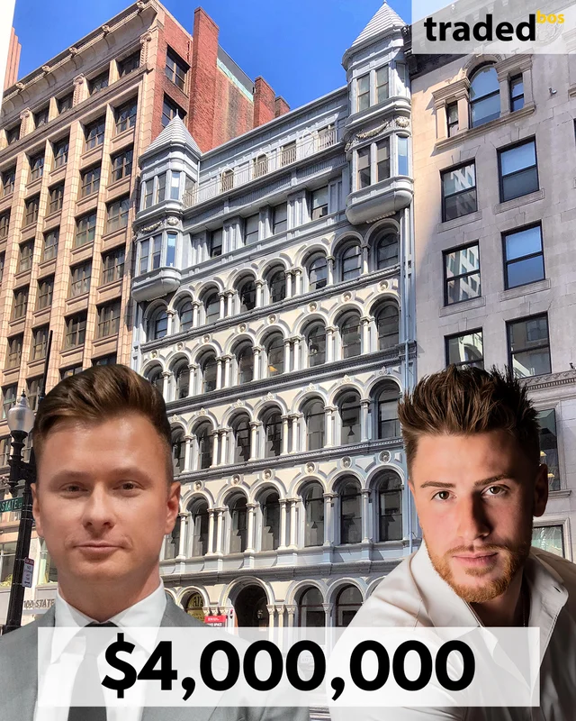Marc Resnick Purchases Office Building At 112-116 State Street Boston For $4M With Brokers Ryan Taylor & Brayden Haney