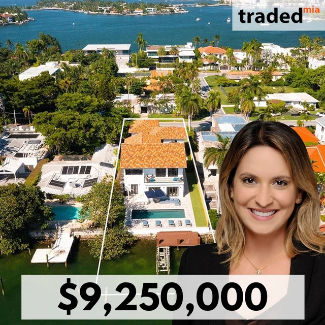 Daniela Schincariol Sells Miami Beach Single Family Home For $9.25M