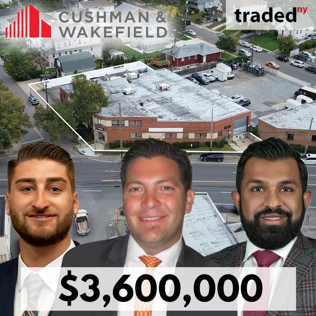Cushman & Wakefield Brokers Sale Of Industrial Property At 110 Denton Avenue For $3.6M