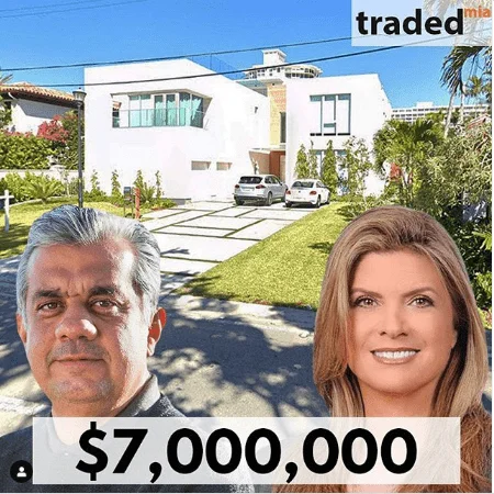 Francisco Arocha's HES Group Sells Miami Beach SFR For $7M With Brokers Dora Puig & Alessandro Saponaro