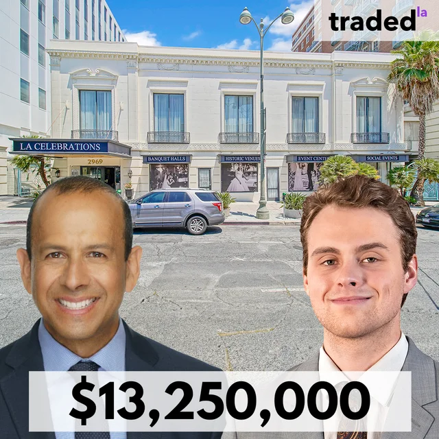 Carlos Vaquerano Acquires Office At 2969 Wilshire Blvd For $13.25M