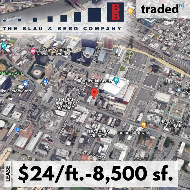 Delta's Newark Leases 8,500 SF Retail Space At 810 Broad Street In Newark, NJ
