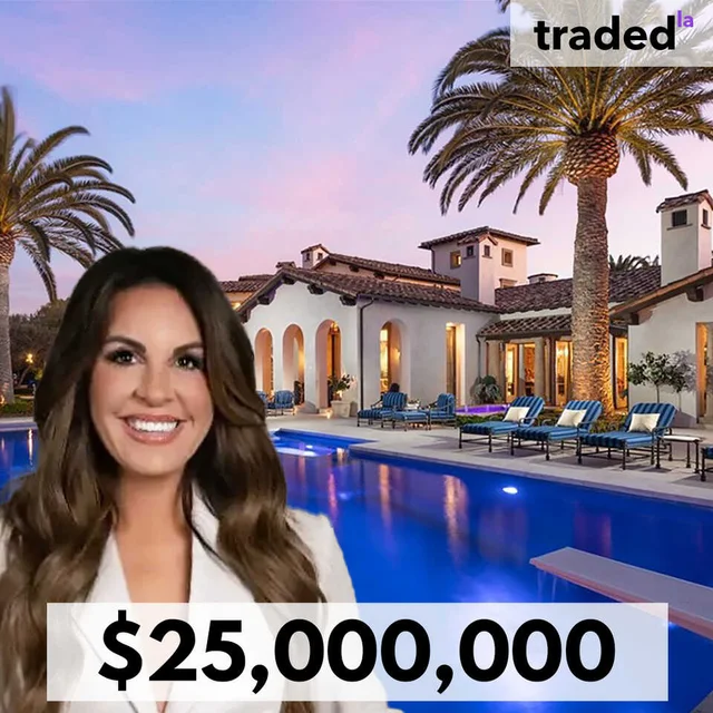 Record-breaking $25M Sale Of Mediterranean-Style Mansion In Irvine's Shady Canyon