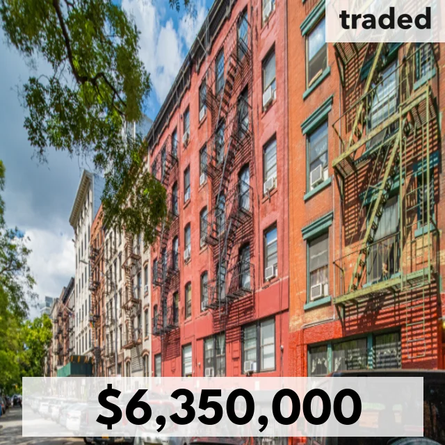 Bluestar Properties Inc. Acquires Property At 333 E 5th St New York For $6.35M With Buyer's Rep Joshua Kaufman