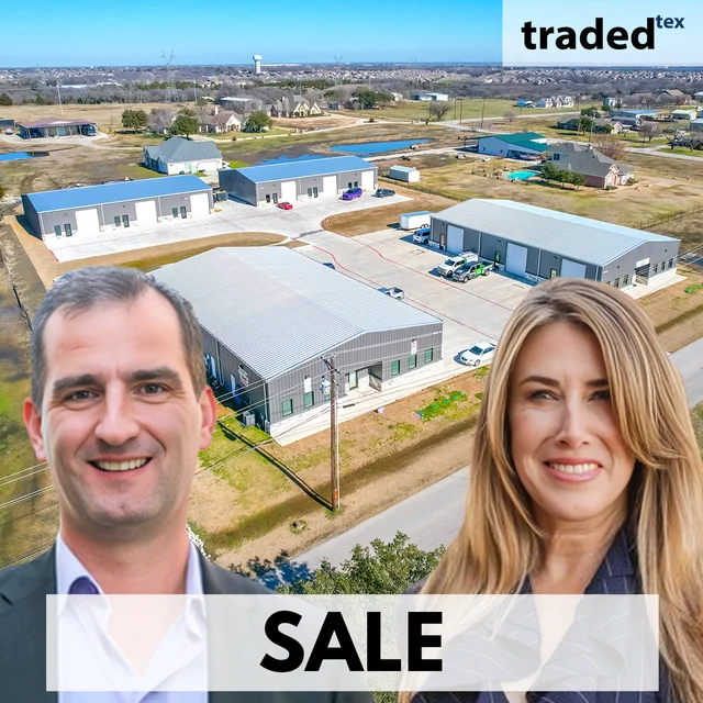 Bryan Meyer And Jennifer Pierson Of STRIVE Broker Sale Of Industrial Property In Wylie