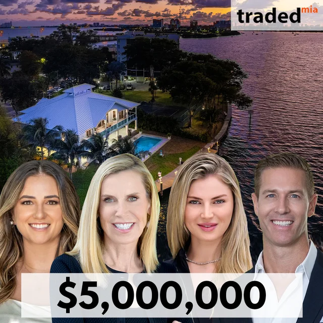Lauro Bravar Sells Single Family Home At 1080 Northeast Little River Drive For $5M