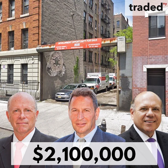 Roy Moussaeiff Acquires Development Site In New York For $2.03M