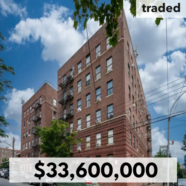 Rockledge Realty Acquires MultiFamily Property In The Bronx For $33.6M