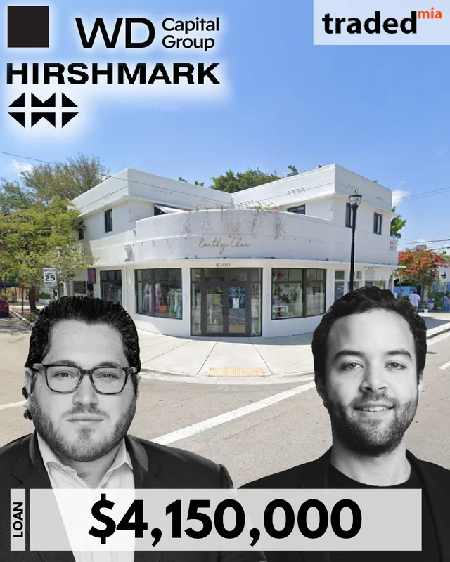 Edwin Gelman Of Hirshmark Capital Provides $4.15M Refinance Loan For Retail Asset In Miami