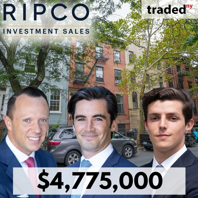 Peter Guthrie Purchases Multifamily Property At 168 Pacific Street Brooklyn For $4.775M With Brokers Stephen R. Preuss Sr. Kevin Schmitz And Andrew LeoGrande