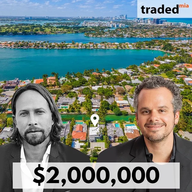 Lance Geller Acquires SFR In Biscayne Point, Miami Beach For $2M