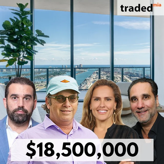 JR & Loren Ridinger Acquire Downtown Miami Condo For $18.5M