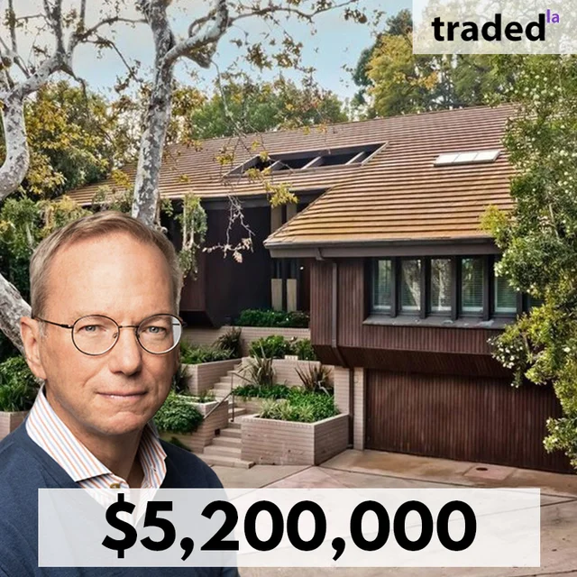 Eric Schmidt Acquires Beverly Hills SFR For $5.2M With Buyer's Rep Michael Collins