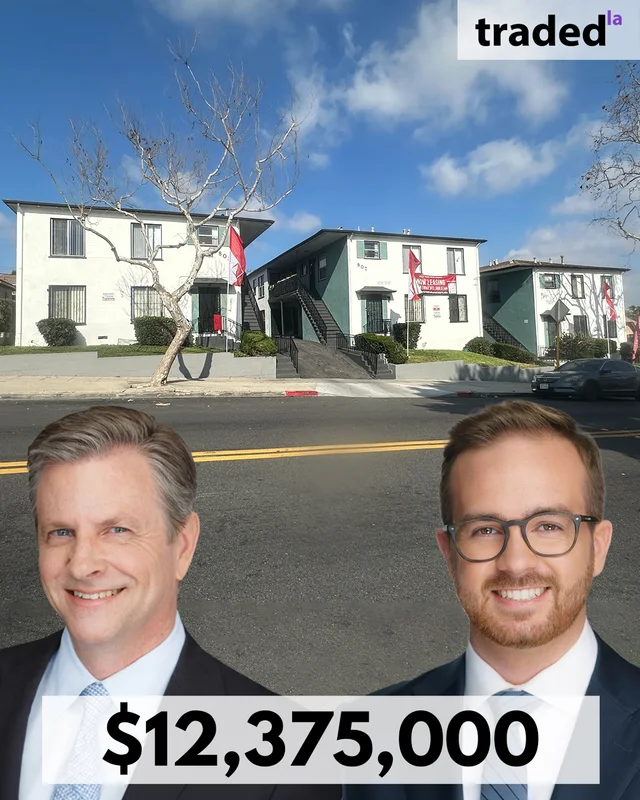 Kidder Mathews Represents Local Investor In $12.375M Multifamily Portfolio Sale In Inglewood