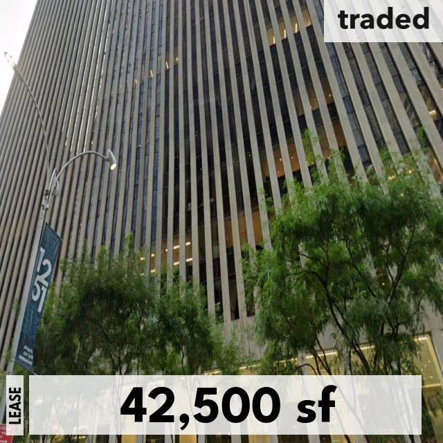McGuireWoods Leases 42500 Square Feet At 1251 6th Ave New York From Mitsui Fudosan America
