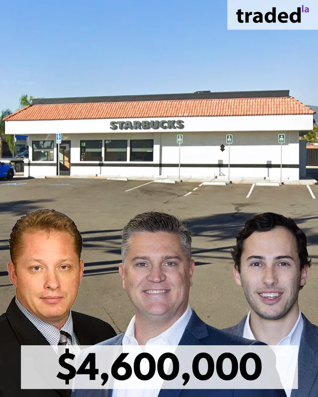 LA Icon LLC Sells Retail Property Leased To Starbucks In Pomona For $4.6M