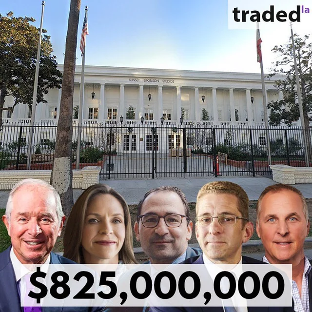 Blackstone Group Acquires Film Studio/Office Portfolio For $825M