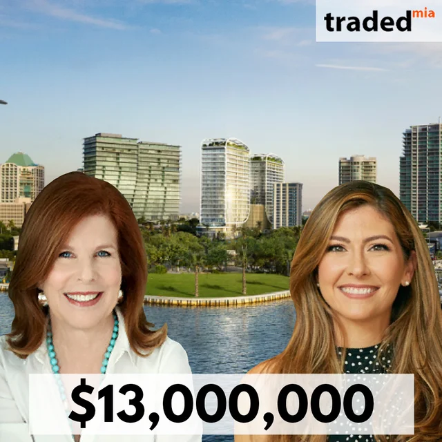 Carole Smith & Cristina Formosa Broker $13M Sale Of Miami Penthouse At Mr. C Residences