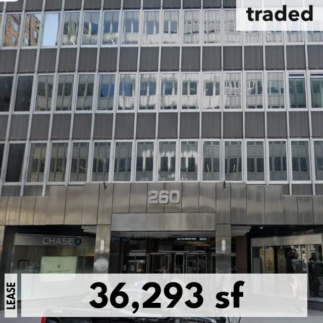 HanesBrands Leases 36293 SF Office At 260 Madison Ave, New York, NY