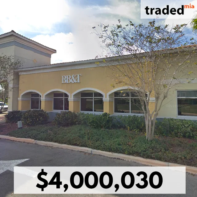 Justin Landau & Geoffrey Karas Acquire Bank/Credit Unions Property In Wellington, FL