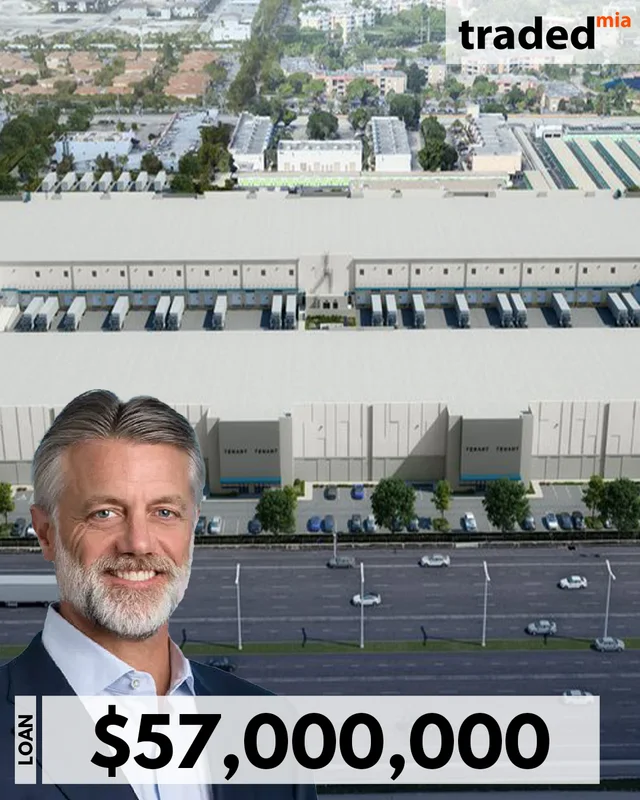 Steve Poulos Of Bridge Industrial Secures $56.7M Construction Loan From Associated Bank For Doral Site