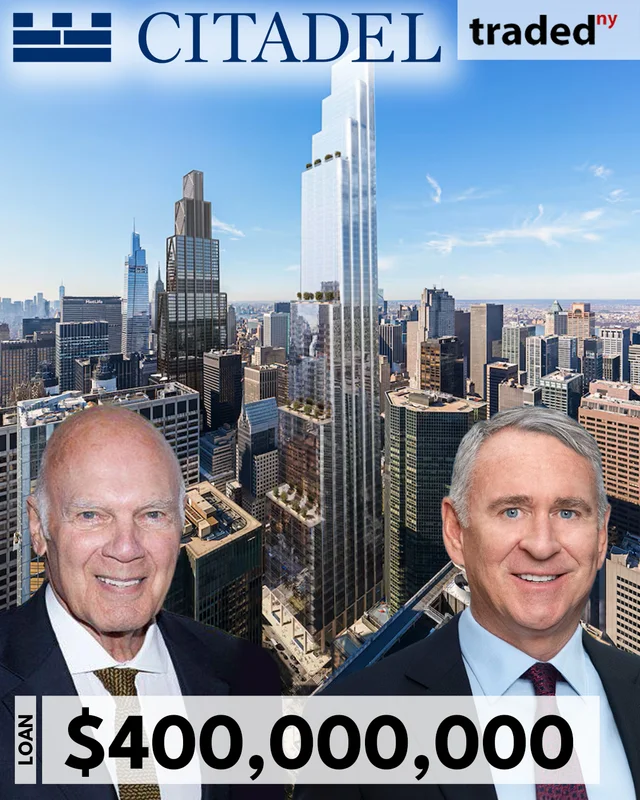 Vornado Realty Trust Secures $400 Million Refinancing From Citadel For 350 Park Avenue Development