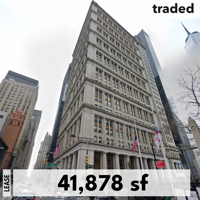 Michael Thomas Of Cushman & Wakefield Represents Tenant In Office Lease At 195 Broadway, New York