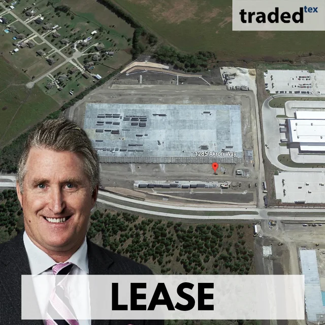 Hayes Company Leases 712,900 SF Industrial Property In Forney With Greg Nelson From Paladin Partners