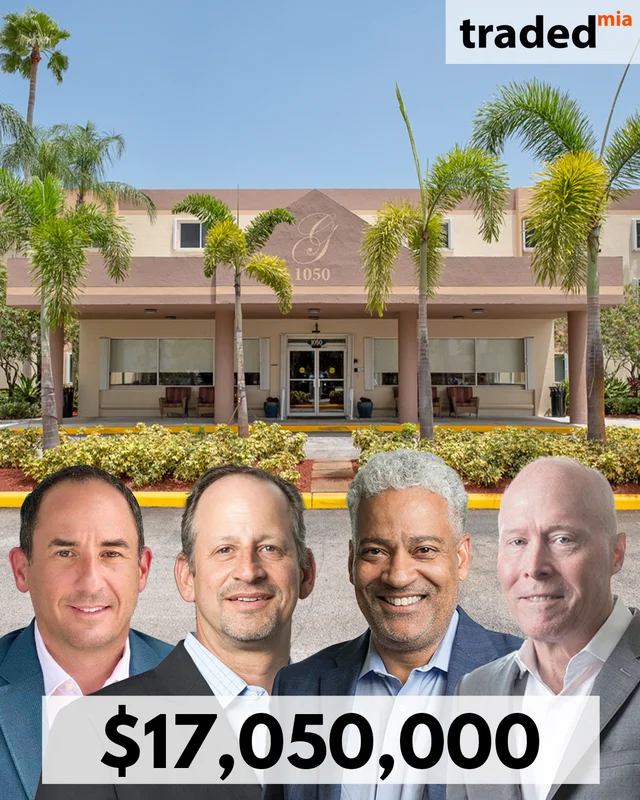 Alain Hernandez & Lonnie Steckler Acquire Senior Housing In Deerfield Beach For $17.05M