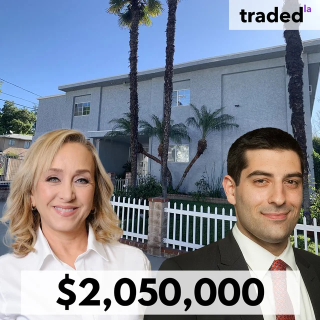 Janette Monfared & Zachary Rosen Of Marcus & Millichap Broker $2.05M Sale Of North Hollywood Multifamily Asset