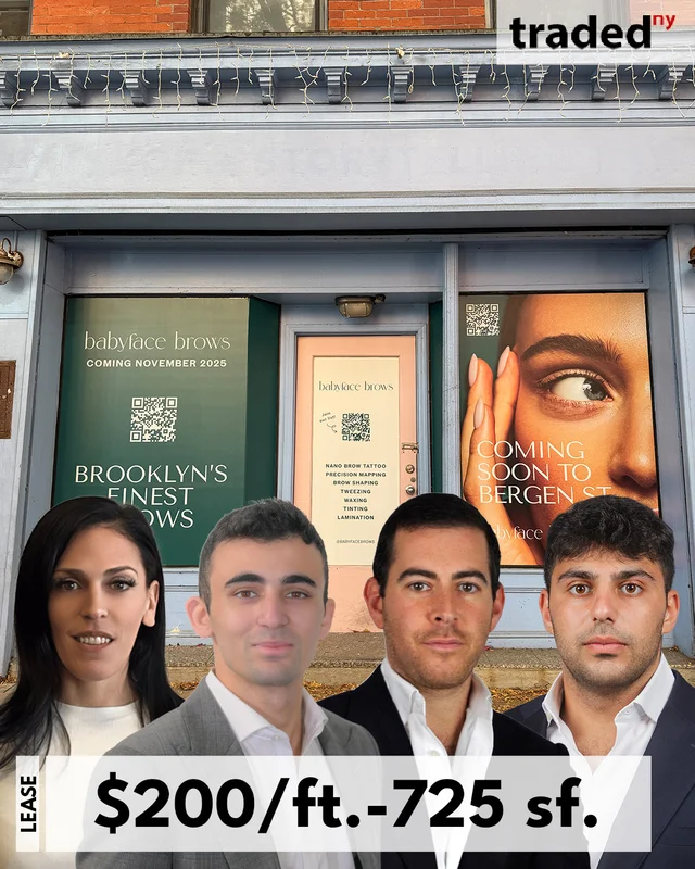 Nabil Chowdhury Of Tristar Management Leases Retail Space To Babyface Brows At 458 Bergen Street