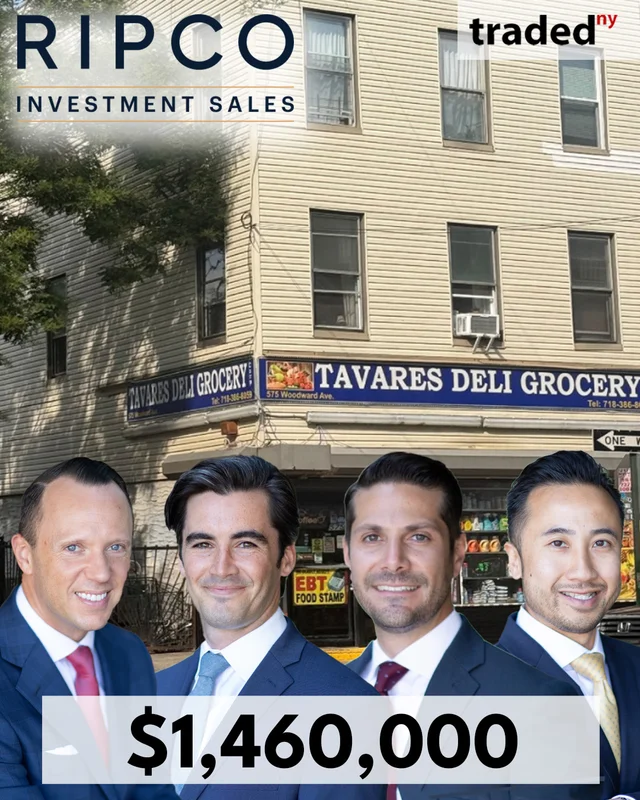 Zhen Yang Purchases Mixed-Use Property At 575 Woodward Avenue Ridgewood For $1.46M From Fortez Group