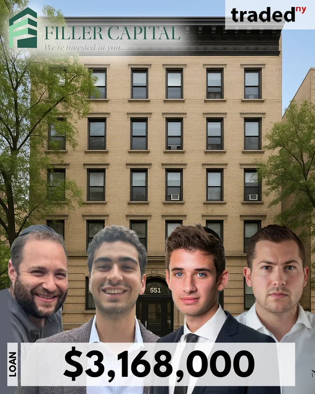 Benjamin Schwartz And Brian Dulitz Secure $3.168M Refinance For Hamilton Heights Multifamily Property