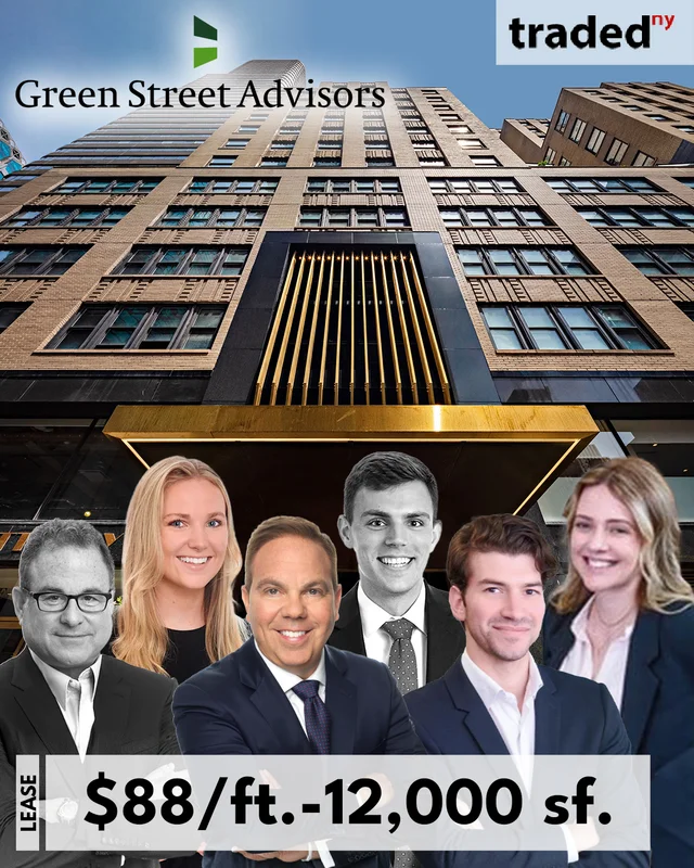 Green Street Advisors Expands Lease At 10 Grand Central Manhattan For $88 Per Square Foot