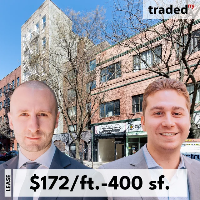 Davean Holdings Leases Retail Space To Kalsang Pottery In East Village Manhattan For $172/ft