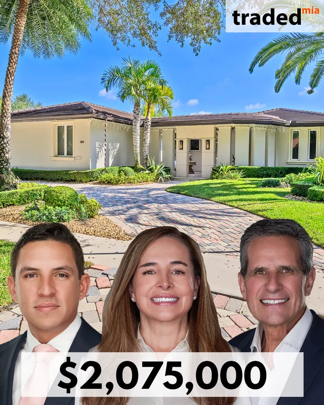 Jacquelin Marques Purchases Single Family Home From Beritz Azcu For $2.075M In Miami Lakes
