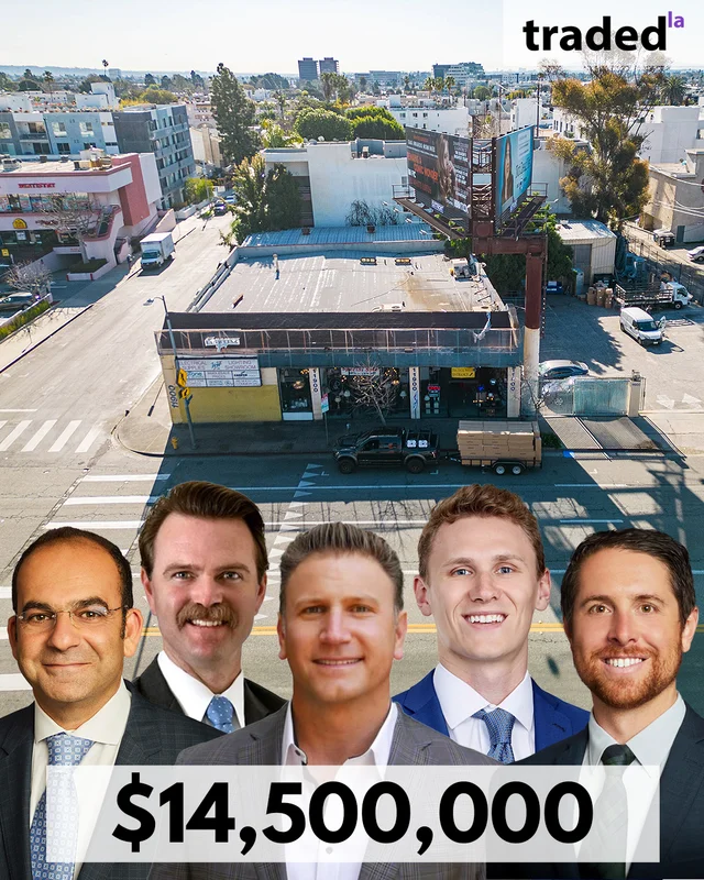 Newmark Arranges $14.5M Sale Of 1.2-Acre Development Site At 11900 Santa Monica Boulevard