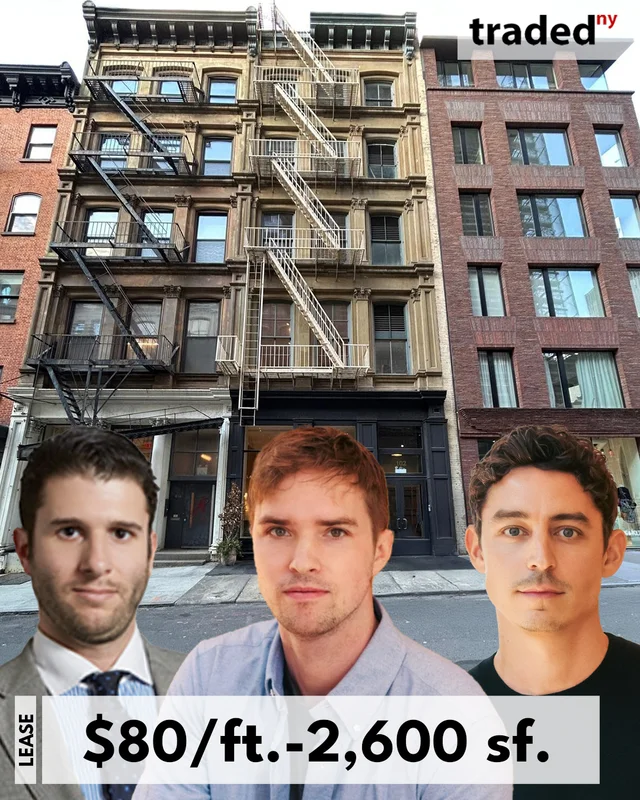 Kyle Wittels Leases Office Space At 102 Franklin Street In Tribeca To Franklins For $80/ft