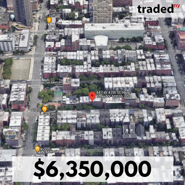 Icon Realty Management Sells 10-Unit Multifamily In New York City For $6.35M With Avison Young Brokers