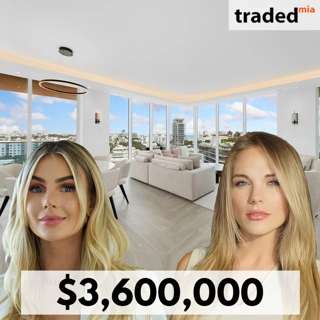 Robert Fine Purchases Condo At 300 South Pointe Drive In Miami Beach For $3.6M With Seller's Reps Samantha Scalzo And Alyssa Morgan