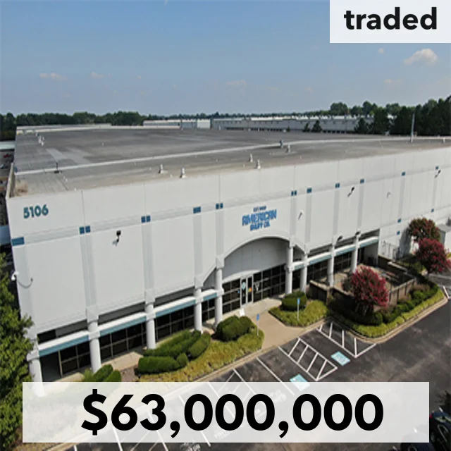 AAON Inc Acquires Industrial Facility On 35.7 Acres In Memphis From Conwood Co LLC For $63M
