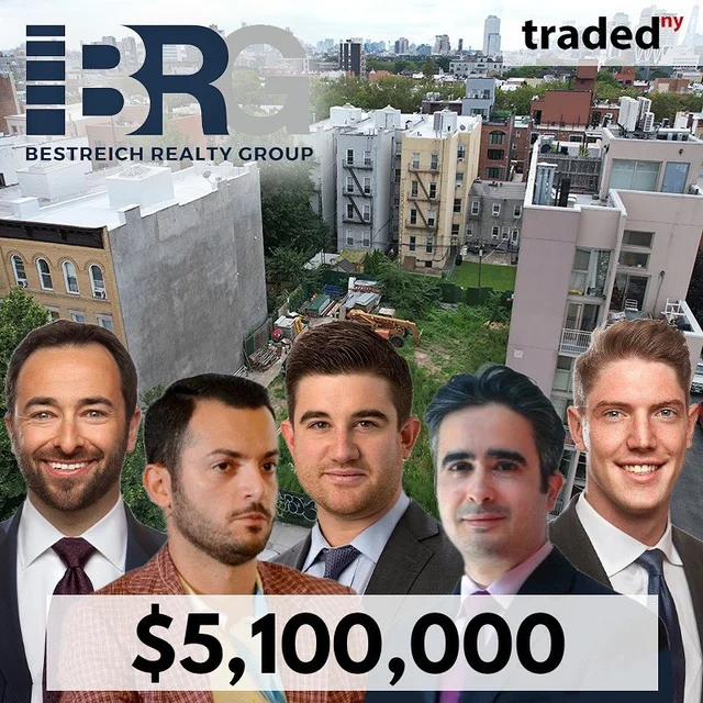 Val Katayev And Daniel Kaykov Of Poise Property Group Acquire Development Site In Greenpoint, Brooklyn From Bobby Kaczor - Bestreich Realty Group Represents The Sale