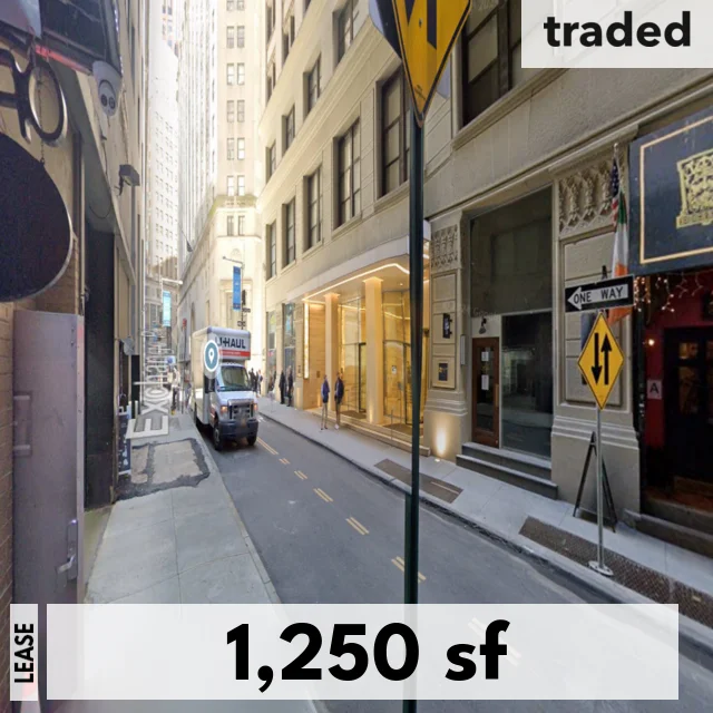 Breather Leases 1250 Sq Ft At 40 Exchange Pl, New York Financial District