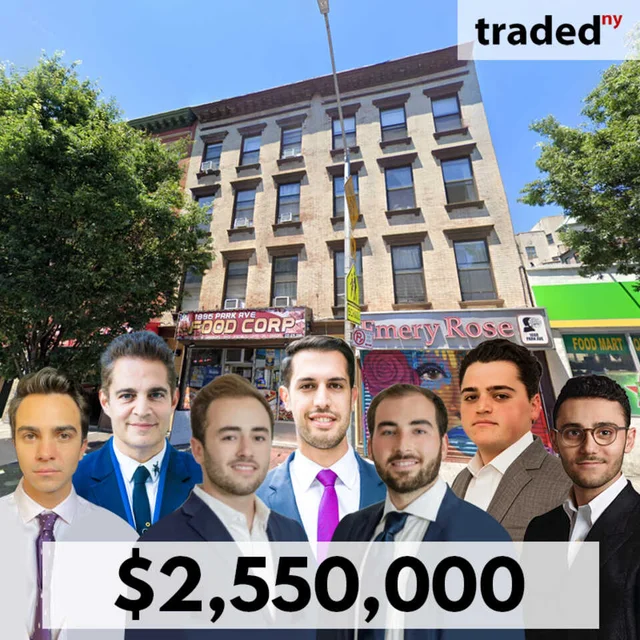 Jack Haroche, Adam Croman, Jake Croman & Jeremey Tahari Acquire East Harlem Mixed-Use Property For $2.55M From Seller Ron Rettner