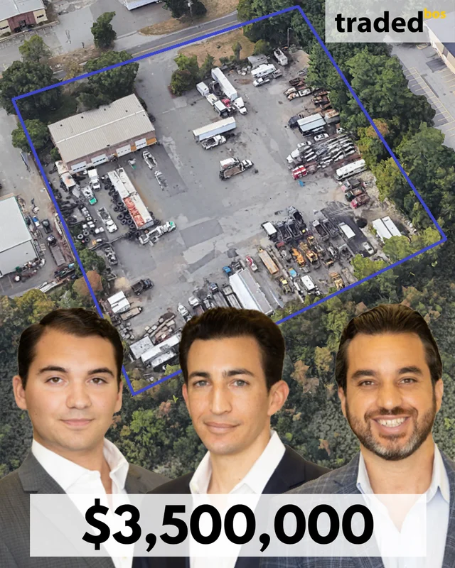 Tom Mammolito Daniel Glaser Sam Schneider Of Imperium Capital Acquire Industrial Asset In North Reading For $3.5M