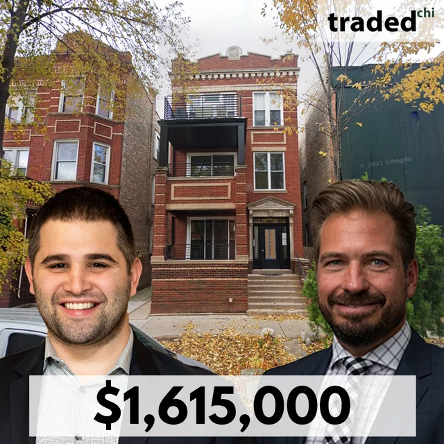 Chicago Multifamily Property Sells For $1.6M With Buyer's Rep Robert Sikkel & Seller's Rep Nico Krajecki
