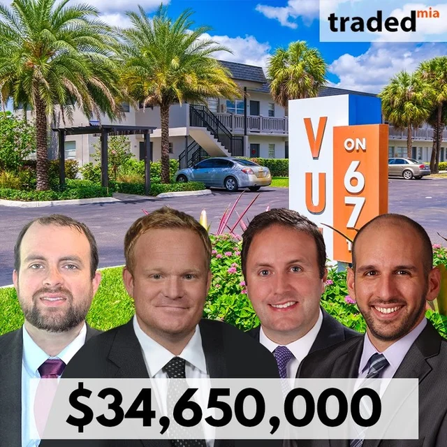 Circle Capital Acquires Multifamily Property In Davie For $34.65M With Buyer's Rep Todd Linden & Seller's Rep Richard Giles & Alex Rosemurgy