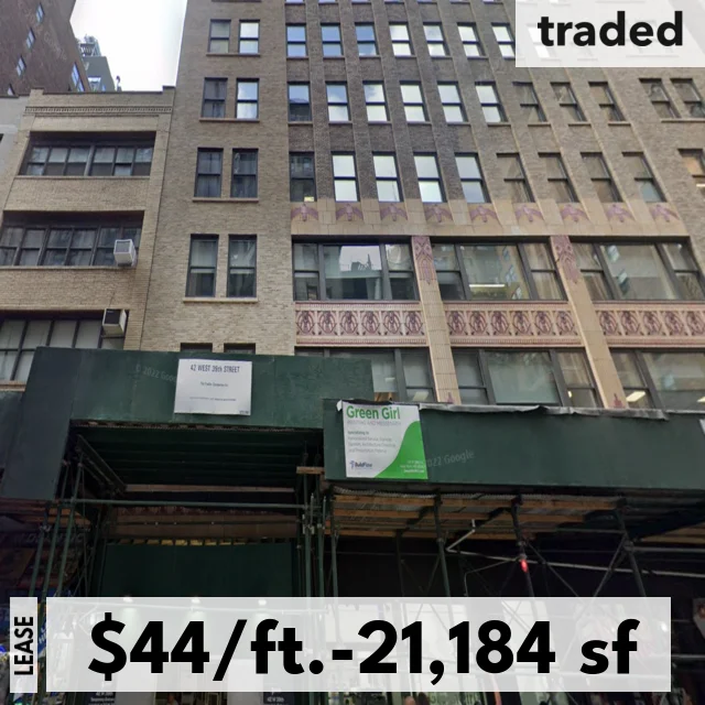 Core Home Leases Office Space At 42 W 39th St In New York