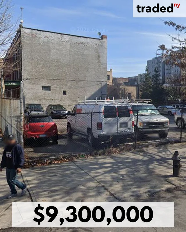 Mendel Fleischman Purchases Parking Lot In Bronx From Chaim Schweid For $9.3M