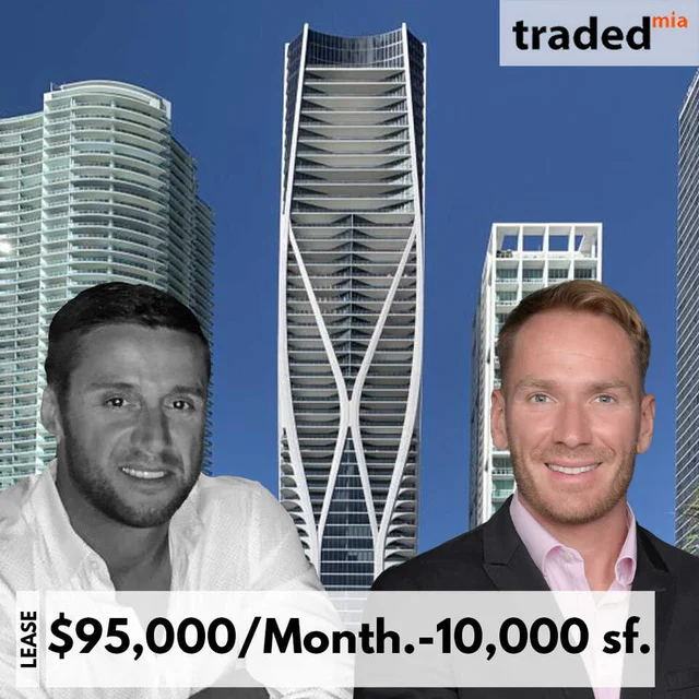 Lukas Andrea Foiani & Edison Pulaha Lease Condo At 1000 Biscayne Boulevard In Miami